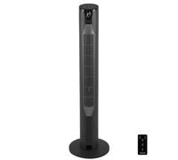 Cecotec - Ventilateur de Colonne EnergySilence 8150 Skyline - 55 W, Diamètre 106 cm, LED et Télécommande, Écran LED, Contrôle Tactile, Minuterie 12 Heures, Oscillation á 80º