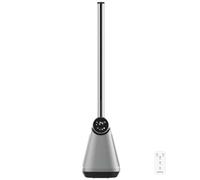 Cecotec Ventilateur colonne EnergySilence 9890 – Sans pale Ø100 Télécommande 3 vitesses Gris foncé