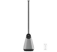 Cecotec Ventilateur colonne EnergySilence 9890 – Sans pale Ø100 Télécommande 3 vitesses Gris foncé