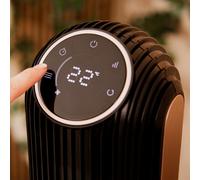 Cecotec - Ventilateur de Colonne EnergySilence 9150 Skyline Smart Design - 45 W, Diamètre 116 cm, LED et Télécommande, 3 Vitesses et 4 Modes, Minuterie de 12 Heures, Poignée de Transport