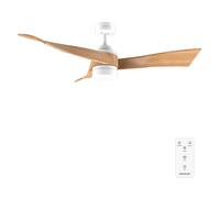 Cecotec Ventilateur de plafond avec lampe EnergySilence Aero 5280 LightWood