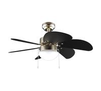 Cecotec - Ventilateur de plafond EnergySilence Aero 365 Gold&Wood Ø91 cm 50W 3 vit. été/hiver
