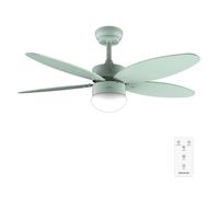 Cecotec - Ventilateur de Plafond avec Lumière EnergySilence Aero 4260 Full Mint - 40 W, Diamètre 106 cm, Lampe Intégrée