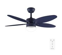 Cecotec - Ventilateur de Plafond avec Lumière EnergySilence Aero 4260 Full Purple - 40 W, Diamètre 106 cm, Lampe Intégrée, Télécommande, Minuterie 8 Heures, 6 Vitesses, 5 Pales, Été/Hiver