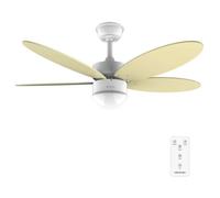 Cecotec Ventilateur de Plafond avec Lumière EnergySilence Aero 4260 SunLight: 40 W Moteur DC Diamètre 42"" avec 5 Pales