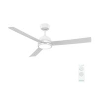 Cecotec Ventilateur de plafond EnergySilence Aero 452 White - 30W, Moteur DC, Ø132 cm, Télécommande