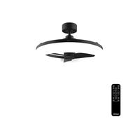 Cecotec Ventilateur de Plafond avec Lumière EnergySilence LampAero 770 LightDesign. 25W, Moteur DC, 3 Pales, Lumière LED Réglable, Télécommande, Minuterie, 6 Vitesses, Fonction Été/Hiver