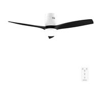 Cecotec Ventilateur de plafond EnergySilence Aero 5600 – 132 cm (52") Moteur DC 40W Lampe LED 20W