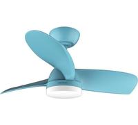 Cecotec Ventilateur de plafond de avec lumière EnergySilence Aero 3050 Sky. 35 W, moteur DC, 36" de diamètre avec lumière LED, télécommande, minuterie, 6 vitesses et 3 pales.