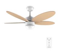 Cecotec Ventilateur de plafond Energysilence Aero 4260 Orange, 40 W, moteur DC, diamètre 42 ”avec 5 lames réversibles
