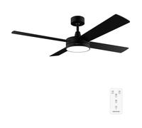Cecotec Ventilateur de plafond EnergySilence Aero 5200 Line, Télécommande, LED, moteur en cuivre, 52"