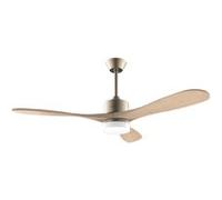 Cecotec Ventilateur de plafond EnergySilence Aero 5290 Golden – 35 W 52" Moteur DC Lampe LED