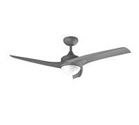 Cecotec Ventilateur de Plafond EnergySilence Aero 560. 60 W, Diamètre de 52” / 132 cm, 3 Pales, 3 Vitesses, Fonction Hiver (Diamètre 132 cm, Gris)