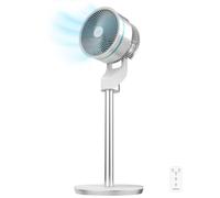 Cecotec Ventilateur de sol EnergySilence 1000 Cyclone Smart 60W Ø22cm 3 vitesses Télécommande Blanc