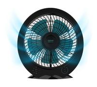 Cecotec - Ventilateur de Sol EnergySilence 4500 Power Box Black - 45 W, Diamètre 30 cm, 5 Pales, 3 Vitesses et Minuterie Jusqu'à 1 Heure, Utilisation Facile, Sécurité et Silence Maximum,