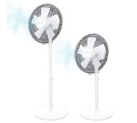 Cecotec Ventilateur de Sol et de Bureau EnergySilence 535 2In1, Puissance 40 W, Diamètre 16", 5 Pales, Hauteur Réglable Jusqu'à 115 cm, 3 Vitesses, Oscillation Automatique à 75º