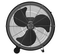 Cecotec Ventilateur de Sol Industriel Proindustry 2400, 180W, Diamètre 60 cm, 3 Vitesses, Pales en Aluminium, Débit d'Air 9832,8 m³/h, Design Transportable, Grille de Protection, Facile à Utiliser