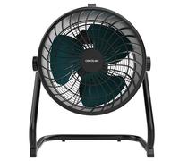 Cecotec Ventilateur de Sol Industriel Proindustry Flowcannon, 150W, Carcasse Métallique, 3 Vitesses, 1300 Tr/min, Débit d'Air 4800 m³/h, Grille de Protection, Design Stable, Inclinaison Réglable