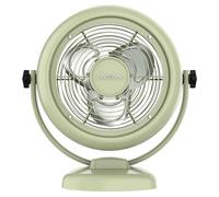 Cecotec - Ventilateur de Table EnergySilence 800 RetroDesk Green - 20 W, Diamètre 25 cm, 3 pales, 2 Vitesses, Design Soigné, Utilisation Facile