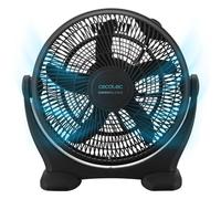 Cecotec Ventilateur Industriel de Sol EnergySilence 1400 FloorFlow, 50W, Diamètre 14" (35 cm), 3 Vitesses, 5 Pales Aérodynamiques, Utilisation Facile et Intuitive, Sécurité Maximale, Noir