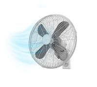 Cecotec - Ventilateur Muraux EnergySilence 4500 Power Wall Control - 50 W, Diamètre 30 cm, 4 Pales, LED et Télécommande, 3 Vitesses, Montage Facile