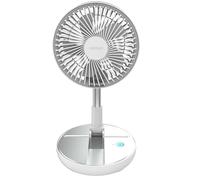 Cecotec Ventilateur Portable Pliable EnergySilence 800 FoldAir. Batterie 7200mAh, Design extensible et réglable, 5 pales aérodynamiques, 8 pouces, 3 vitesses, contrôle facile, contrôle facile