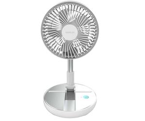 Cecotec Ventilateur Portable Pliable EnergySilence 800 FoldAir. Batterie 7200mAh, Design extensible et réglable, 5 pales aérodynamiques, 8 pouces, 3 vitesses, contrôle facile, contrôle facile