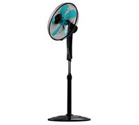 Cecotec Ventilateur sur pied EnergySilence 530 – Télécommande, 3 vitesses, 5 pâles 40 cm – Noir