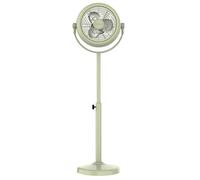 Cecotec - Ventilateur sur Pied EnergySilence 250 ClassicStyle Green - 25 W Diamètre 25 cm 3 Pales et Hauteur Réglable