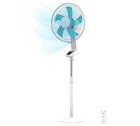 Cecotec - Ventilateur sur Pied EnergySilence 620 Flow Control - 50 W, Diamètre 30 cm, Oscillation Automatique, Contrôle Tactile et Écran LED, 3 Vitesses et 2 ModesTélécommande et Minuterie