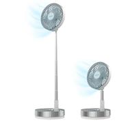 Cecotec Ventilateur pliable EnergySilence 800 FoldAir – Ø20 cm, 7200 mAh, 4 vit., télécommande