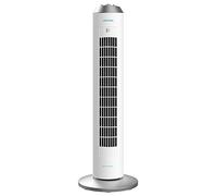 Cecotec Ventilateur colonne numérique EnergySilence 9090 Skyline. 45 W, 40’’, 3 vitesses, Moteur en cuivre, Minuterie, Télécommande (84 cm, Blanc)