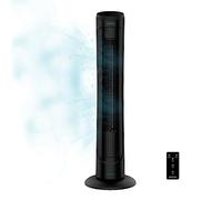 Cecotec Ventilateur Tour Digital avec Télécommande et Minuterie EnergySilence 9090 Skyline, 45 W, 40'' (102cm) Hauteur, Oscillant, Moteur Cuivre, 3 Vitesses, Noir, Minuteur jusqu’à 2 h