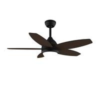 Cecotec Ventilateur de plafond avec lampe EnergySilence Aero 4200 Black& DarkWood