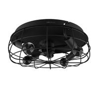Cecotec Ventilateurs de plafond avec lumière EnergySilence LampAero 600 Iron Design