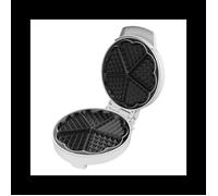 Cecotec Gofrera Fun Gofrestone - Gaufrier 1000 W, plaque 19 cm, 1 grande ou 5 cœurs, antiadhésif écologique