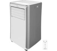 CecotecClimatisation portable avec télécommande ForceClima 9100 Soundless. 9000 BTU, technologie silencieuse, lampe LED, 4 modes, 2 vitesses, couvre seulement 20 m2 Blanc G