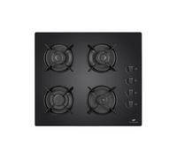 CECTG4VB1 - Table de cuisson au gaz - 4 plaques de cuisson - largeur : 59.4 cm - profondeur : 52.3 cm - noir