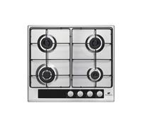 CECTG4VIX - Table de cuisson au gaz - 4 plaques de cuisson - largeur : 58 cm - profondeur : 51.5 cm - inox