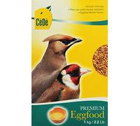 Cédé, Patée aux Oeufs pour Oiseaux Indigènes 1 kg, Nourriture pour Oiseaux, avec des Oeufs Frais, Contient des protéines de qualité supérieure, Rempli de vitamines, Complément Nutritionnel