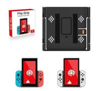 CEDER - Flip Grip Nintendo Switch OLED & Switch - Support de Jeu en Mode Portrait Vertical, Compatible Joy-Con, Accessoire Ergonomique Portable pour Jeux Verticaux