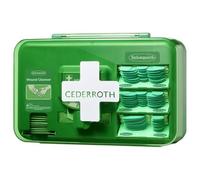Cederroth Distributeur de premiers secours – Distributeur de soins des plaies bleu, 1 pièce