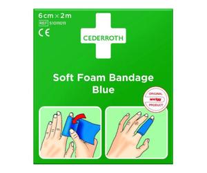 CEDERROTH CEDERROTH Bandage mousse, noir, 6 cm x 4,5 m Quantité:1