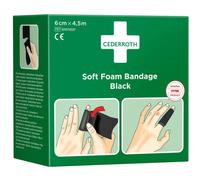 Cederroth Pansement Auto-Adhésif Noir 6cmx4,5m 1 Pièce