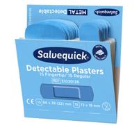 CEDERROTH Recharge Salvequick, pansement détectable bleu