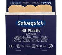 CEDERROTH Salvequick Recharge pansement imperméable à l'eau 6 x 45 pansements