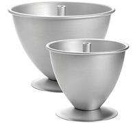 Cedilis Moule à gâteau de poupée de 20,3 cm, moule à gâteau en forme de jupe de princesse, moule à gâteau antiadhésif, facile à nettoyer