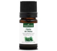 CÈDRE DE L'ATLAS BIO - 5mL - Huile Essentielle de Qualité Premium - 100% Pure, Naturelle, Garantie ChromaCert - Chémotypée et Intégrale - La Compagnie des Sens