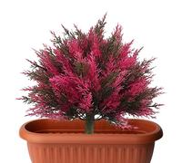 Cèdres Artificiels pour Extérieur,Arbre Artificiel d'Extérieur avec Tuteur - Artificielles Résistantes aux Intempéries Hauteur 61 cm pour Décoration de Patio Porche Aménagement Paysager