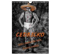 CEDRICKO vous souhaite une bonne année (Calendrier mural 2027 DIN A4 horizontal), CALVENDO calendrier mensuel: Cédricko, bodybuildeur non voyant, a pausé pour quelques photos humoristiques